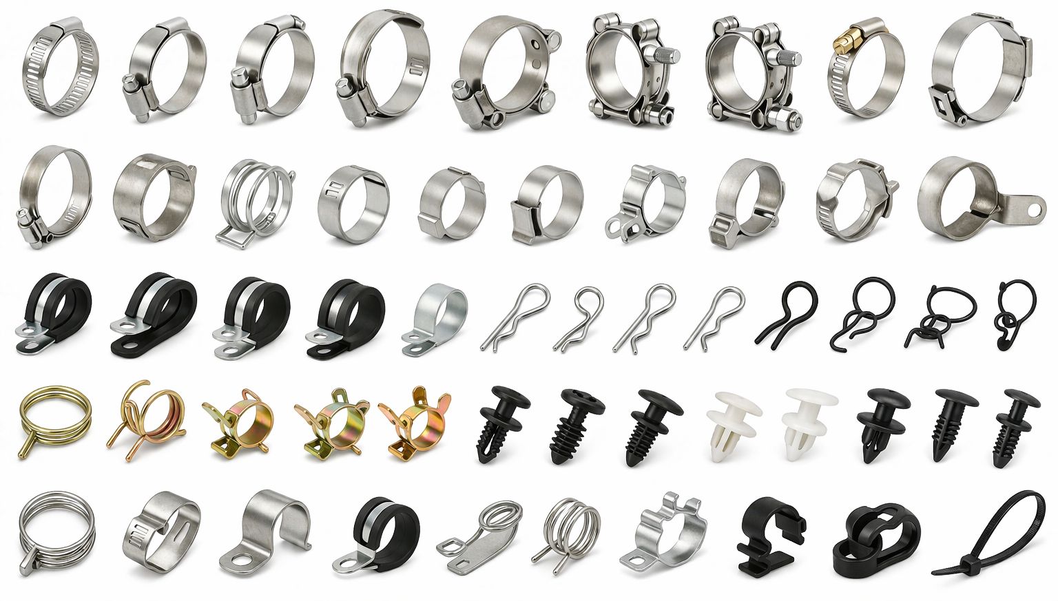 Hose Clamps & Clips