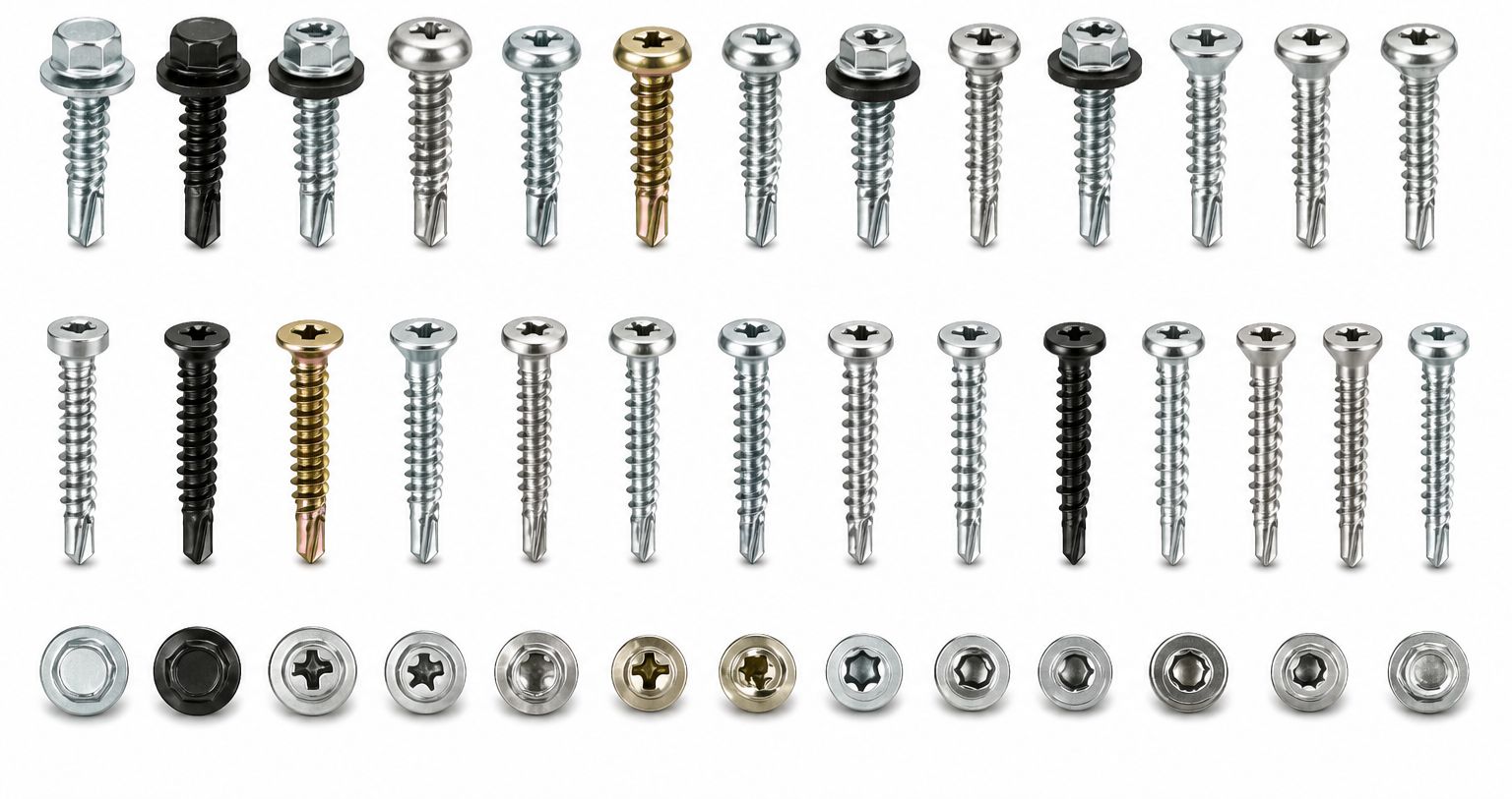 Self Drilling & Self Tapping Screws